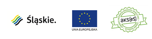 Logotypy. Śląskie, Unia Europejska oraz&nbsp;AKSes